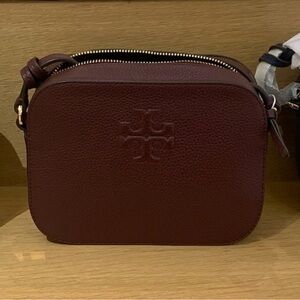 Tory Burch Thea Camera Crossbody Bag Red